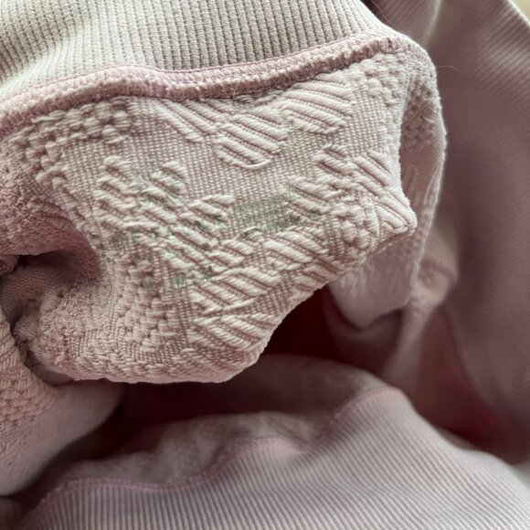 SOLD OUT Aerie Offline Seamless Floral 7" Bike Shorts Warm Pink Size Medium M - Picture 4 of 9